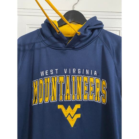 West Virginia Mountaineers Stitched Hoodie Size XL - Picture 2 of 4